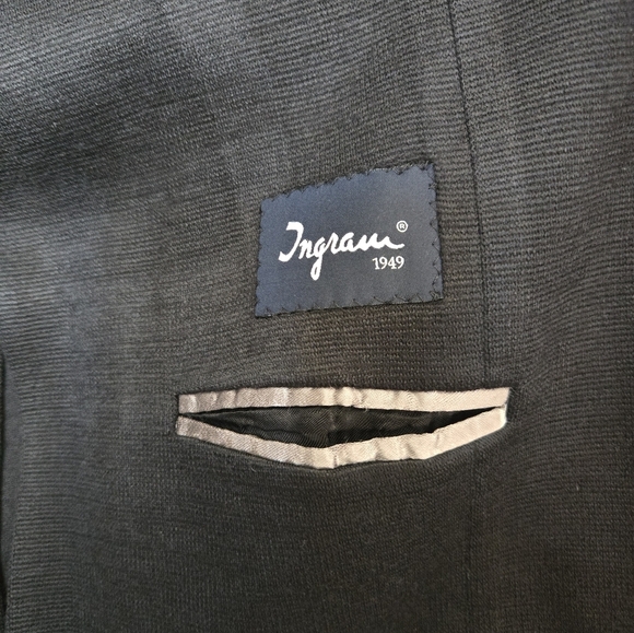 INGRAM ITALY Black Wool Midi Sweater Jacket. Size Small - Picture 9 of 13